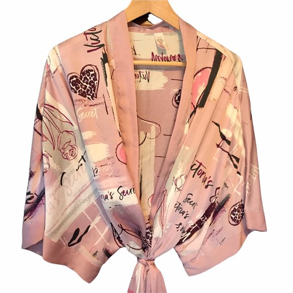 NEW Victoria's Secret Dream Angels Satin Robe XS